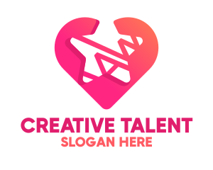 Talent - Star Heart Dating logo design