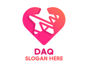 Star Heart Dating logo design