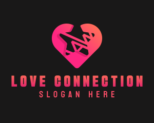 Dating - Star Heart Dating logo design