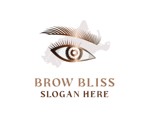 Eyebrow - Eyebrow Beauty Cosmetics logo design