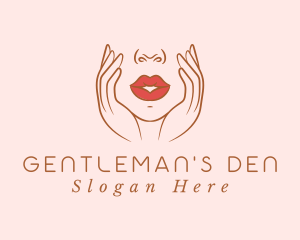 Woman Sexy Lips logo design