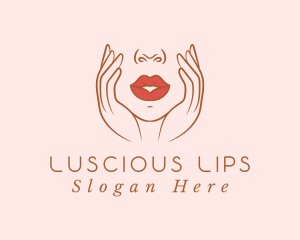 Lips - Woman Sexy Lips logo design
