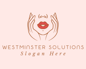 Woman Sexy Lips logo design