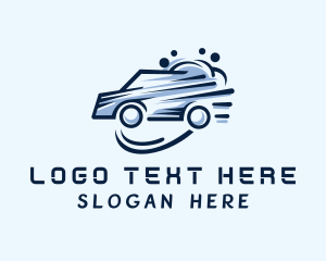 Car Rental - Fast Car Wash logo design
