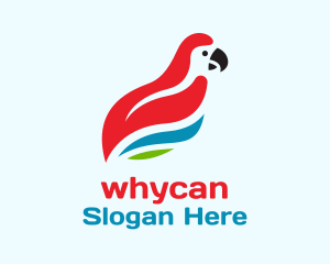 Organic Wavy Parrot  Logo