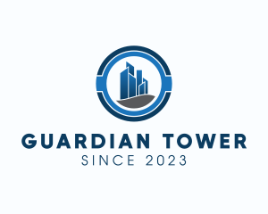 Skyscraper Office Building logo design