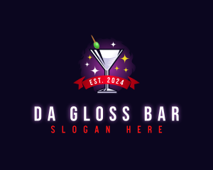 Cocktail Bar Nightclub logo design