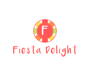 Fiesta - Festive Circle Playful Event logo design