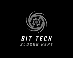 Tech Cyber Motion logo design