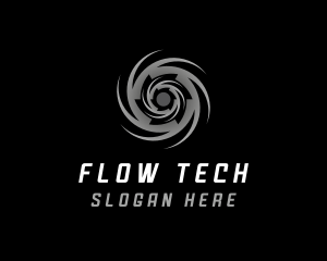 Tech Cyber Motion logo design