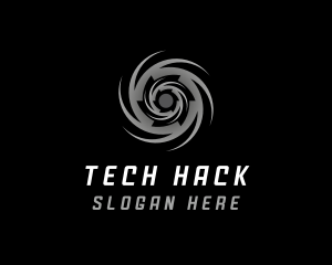 Tech Cyber Motion logo design