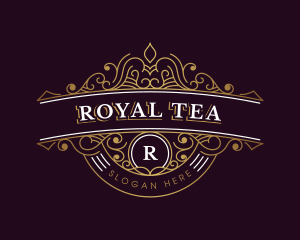 Royal Luxury Floral logo design