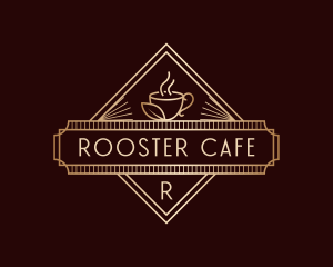 Premium Coffee Cafe logo design