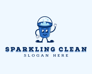 Cleaner - Bucket Cleaner logo design