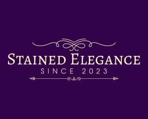 Luxurious Elegant Ornament logo design