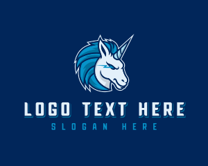 Mythical - Esports Mythical Unicorn logo design