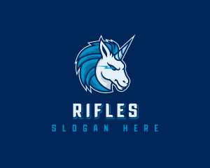 Esports Mythical Unicorn Logo