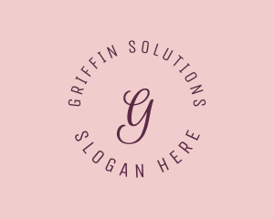 Feminine Beauty Business logo design