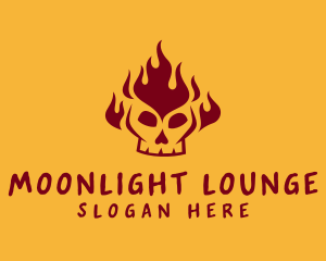 Nightclub - Fire Skull Nightclub logo design