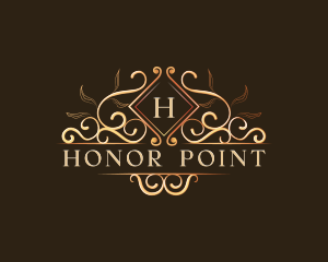 Ornament Crest Insignia logo design