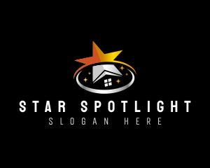 Star Roof Real Estate logo design