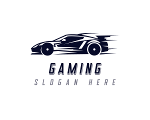 Sports Car Automobile Logo