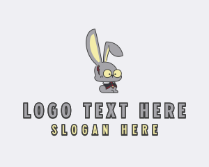 Cartoon - Pet Bunny Rabbit logo design