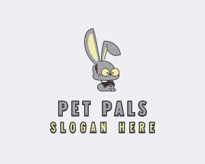 Pet Bunny Rabbit logo design