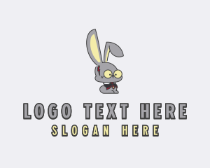 Rabbit - Pet Bunny Rabbit logo design