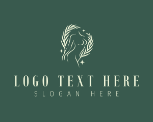 Girl - Woman Body Spa logo design