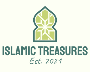 Islamic Window Pattern logo design