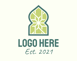 Luxe - Islamic Window Pattern logo design