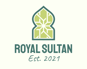 Sultan - Islamic Window Pattern logo design