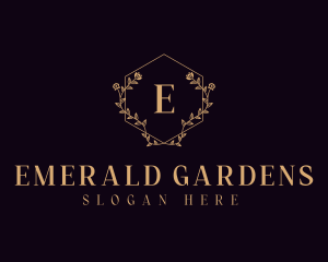 Elegant Floral Garden logo design