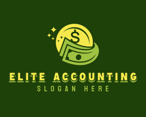 Money Accounting Currency logo design