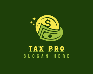 Tax - Money Accounting Currency logo design