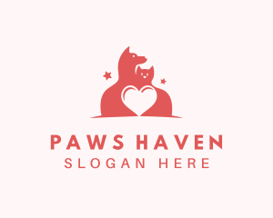 Heart Animal Rescue logo design