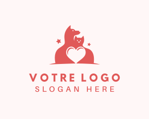 Heart Animal Rescue logo design