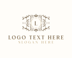 Floral - Elegant Beauty Salon logo design