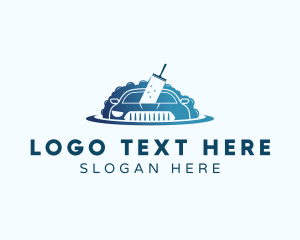 Automobile - Car Cleaning Wiper logo design