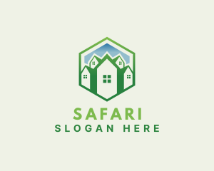 Home - Residential Real Estate House logo design