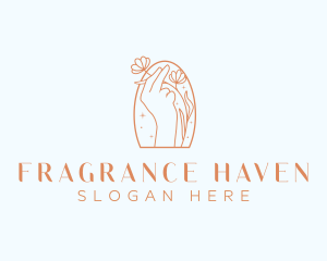 Natural Floral Beauty logo design