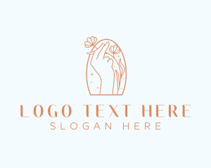 Bloom - Natural Floral Beauty logo design