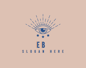 Spiritual Cosmic Eye Logo