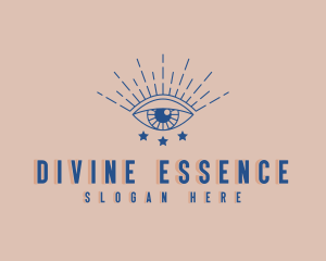 Spiritual Cosmic Eye logo design