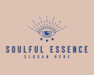 Spiritual - Spiritual Cosmic Eye logo design