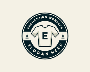 Laundry Clothing Tshirt logo design