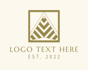 Luxe Pyramid Triangle Logo