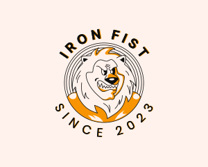 Tough - Tough Masculine Lion logo design