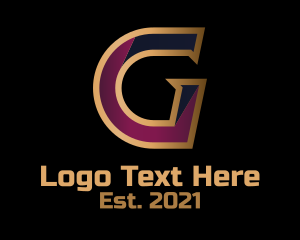 Deluxe - Deluxe Gold Letter G logo design